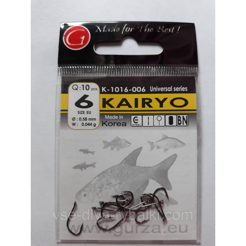 Гачки Gurza kairyo № 6