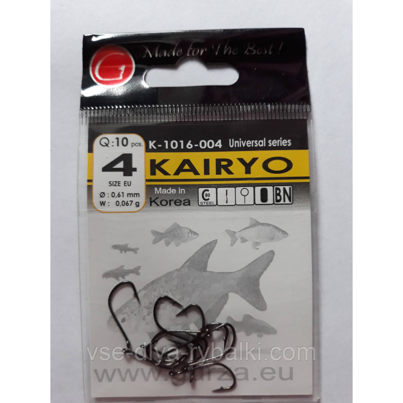 Гачки Gurza kairyo № 4