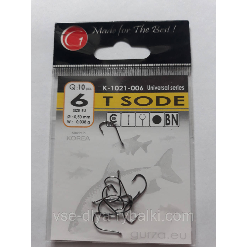 Гачки Gurza tokyo sode № 6