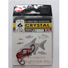 Гачки Gurza crystal red № 6