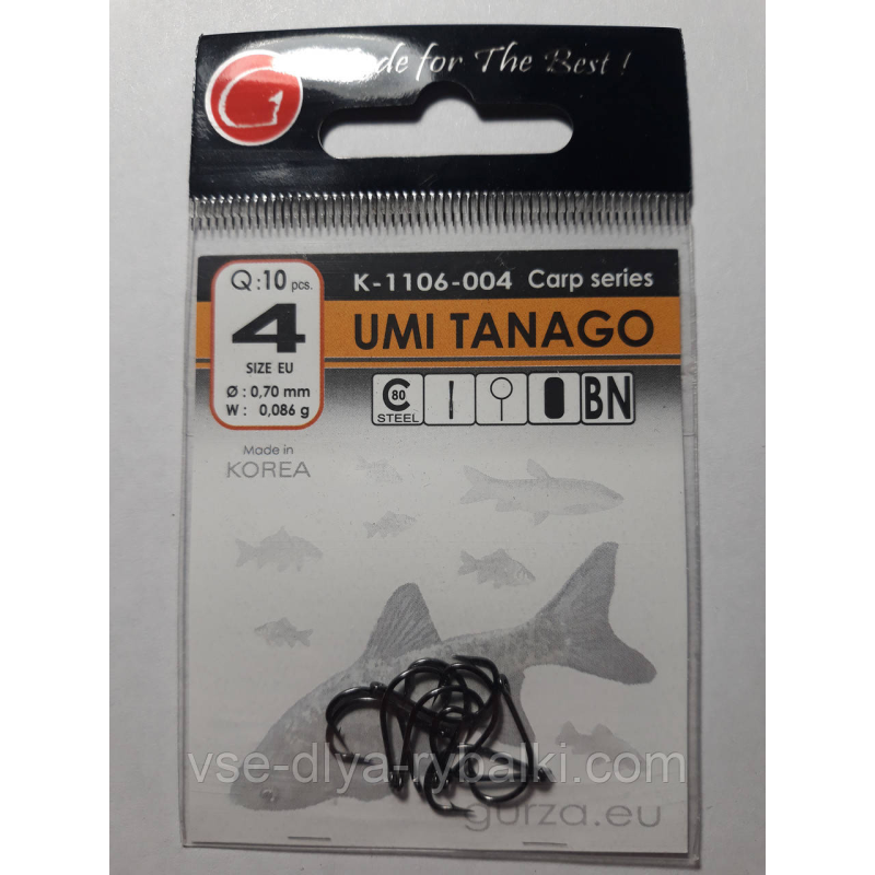 Гачки Gurza umi tanago № 4