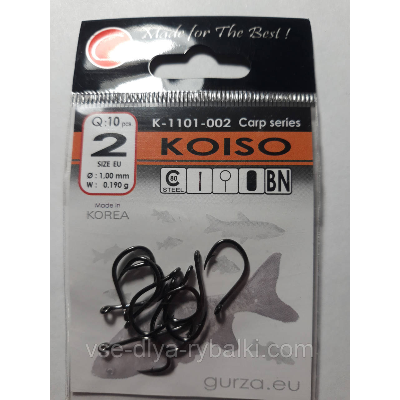 Гачки Gurza koiso № 2