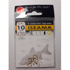 Гачки Gurza iseama gold № 10