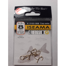 Гачки Gurza iseama gold № 8