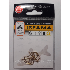 Гачки Gurza iseama gold № 6