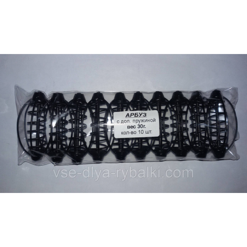 Годівниця фарбована кавун, груша 30гр Реальний вага