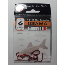 Гачки Gurza iseama red № 6