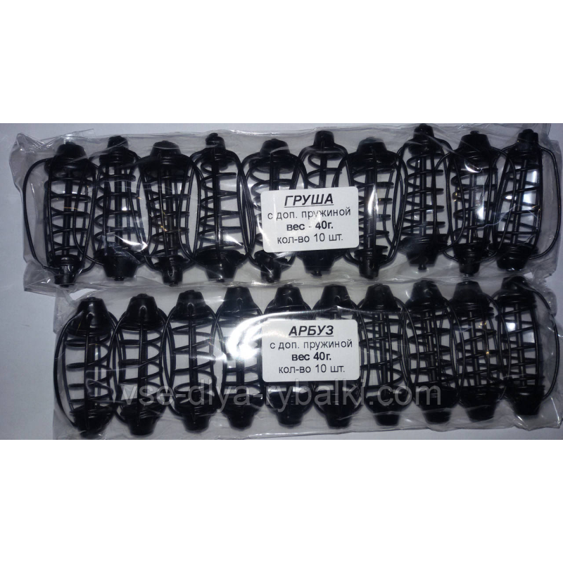 Годівниця фарбована кавун, груша 40гр Реальний вага