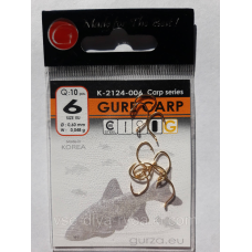Гачки Gurza gure carp gold № 6