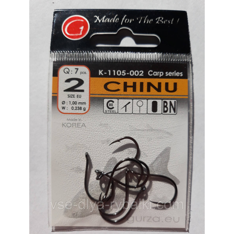 Гачки Gurza chinu № 2