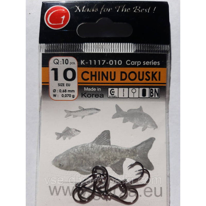 Гачки Gurza chinu douski № 10