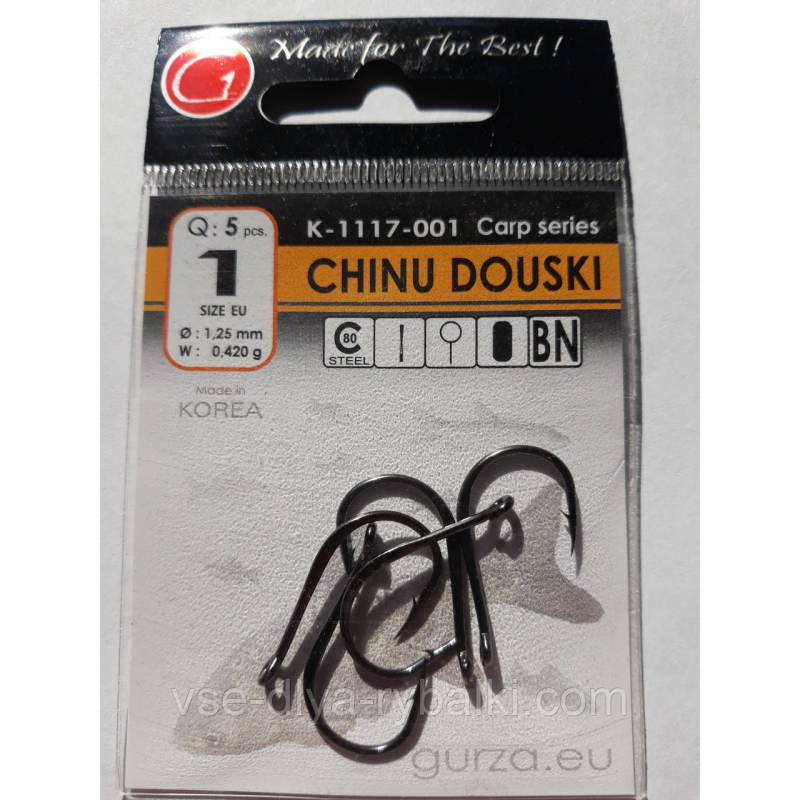 Гачки Gurza chinu douski № 1