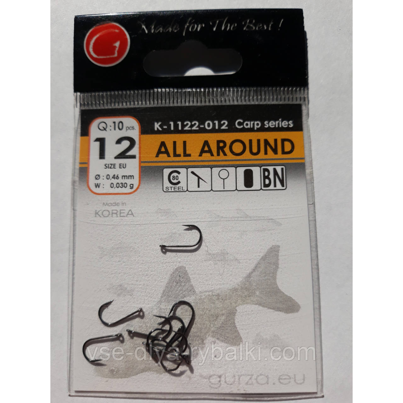 Гачки Gurza all around № 12