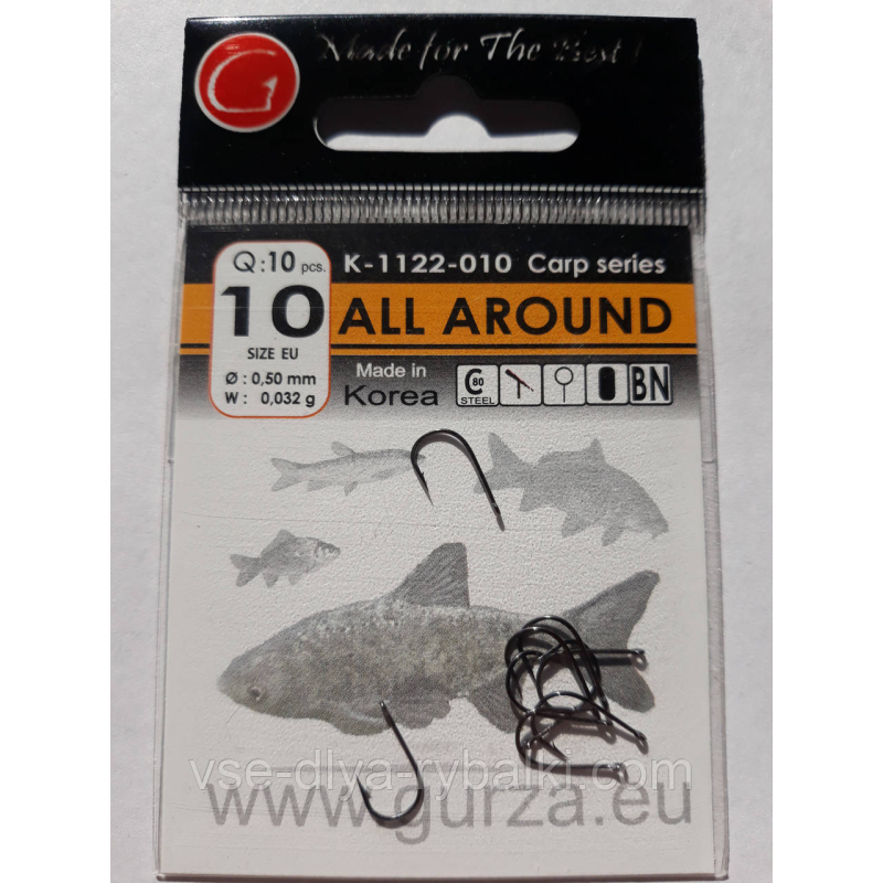 Гачки Gurza all around № 10