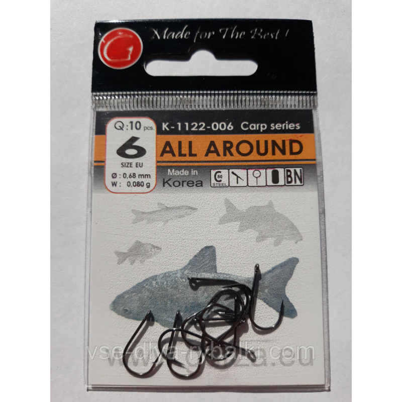 Гачки Gurza all around № 6