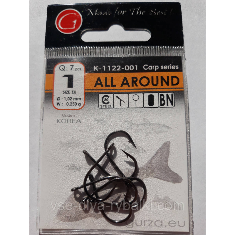 Гачки Gurza all around № 1