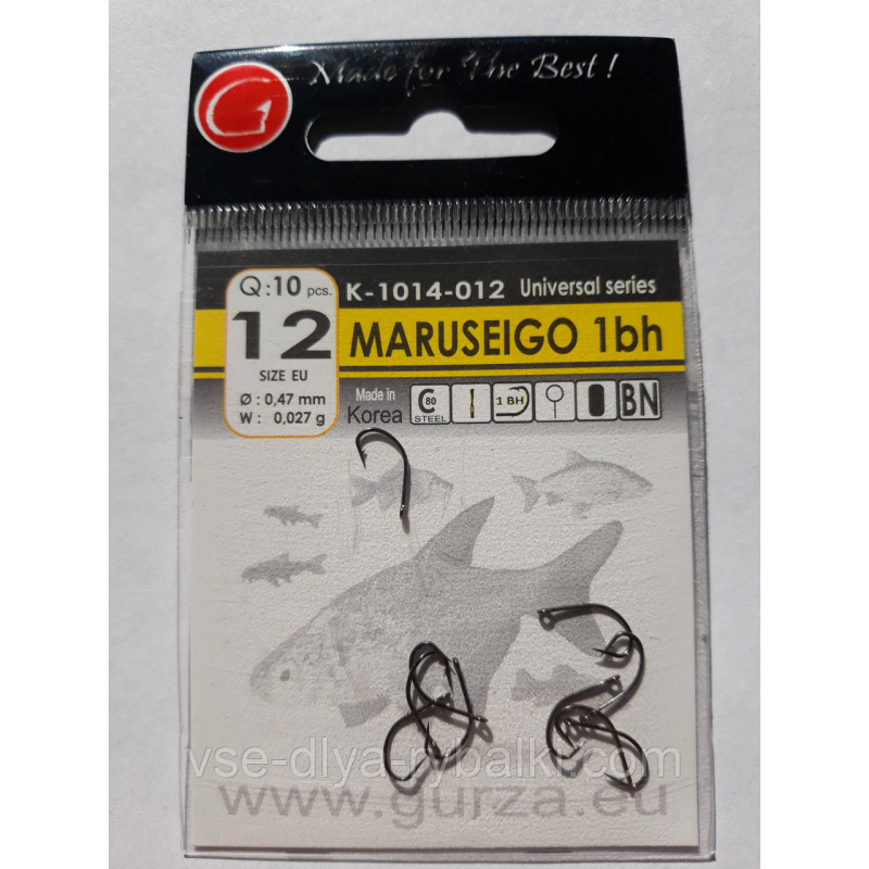 Гачки Gurza maruseigo № 12