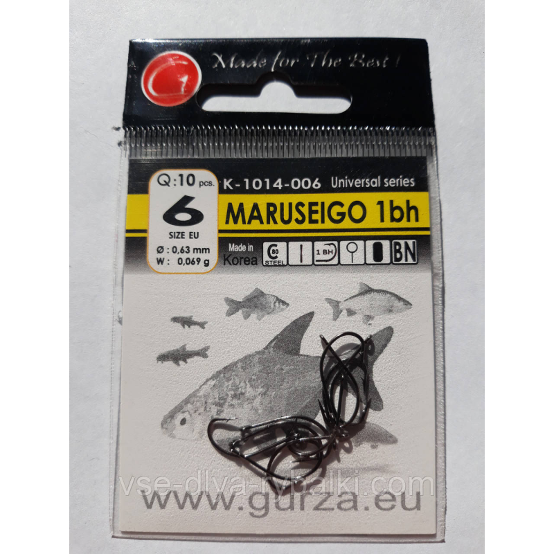 Гачки Gurza maruseigo № 6