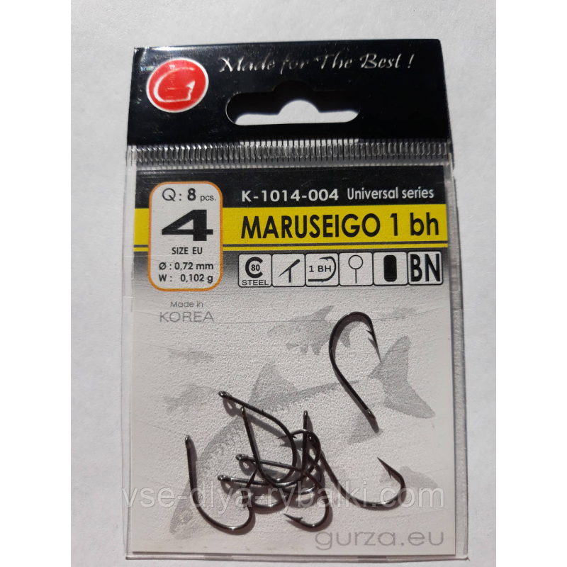 Гачки Gurza maruseigo № 4