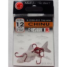 Гачки Gurza chinu red № 12