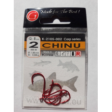 Гачки Gurza chinu red № 2