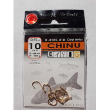 Гачки Gurza chinu gold № 10