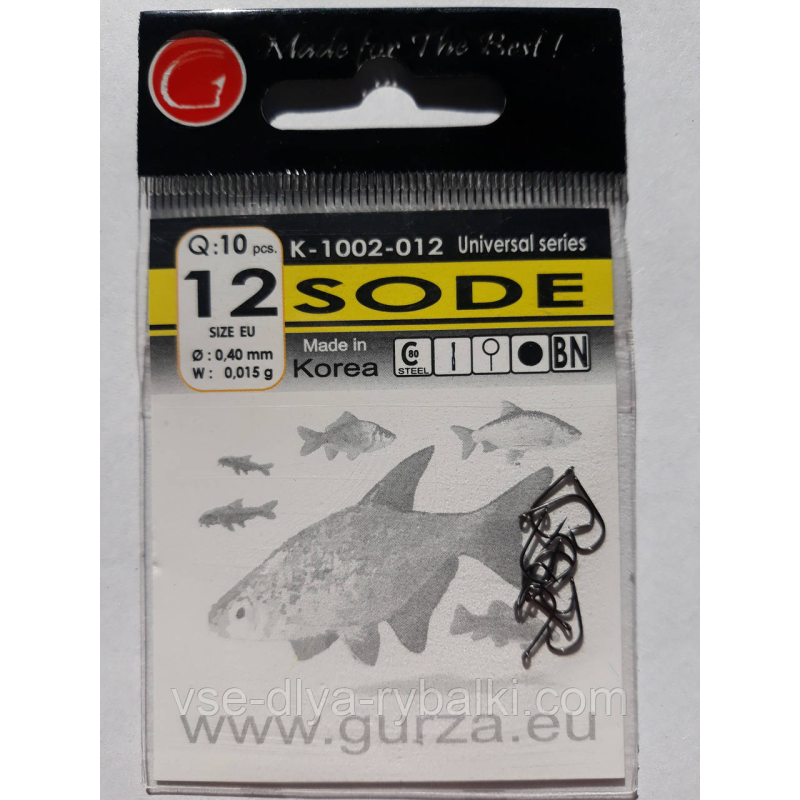 Гачки Gurza sode № 12