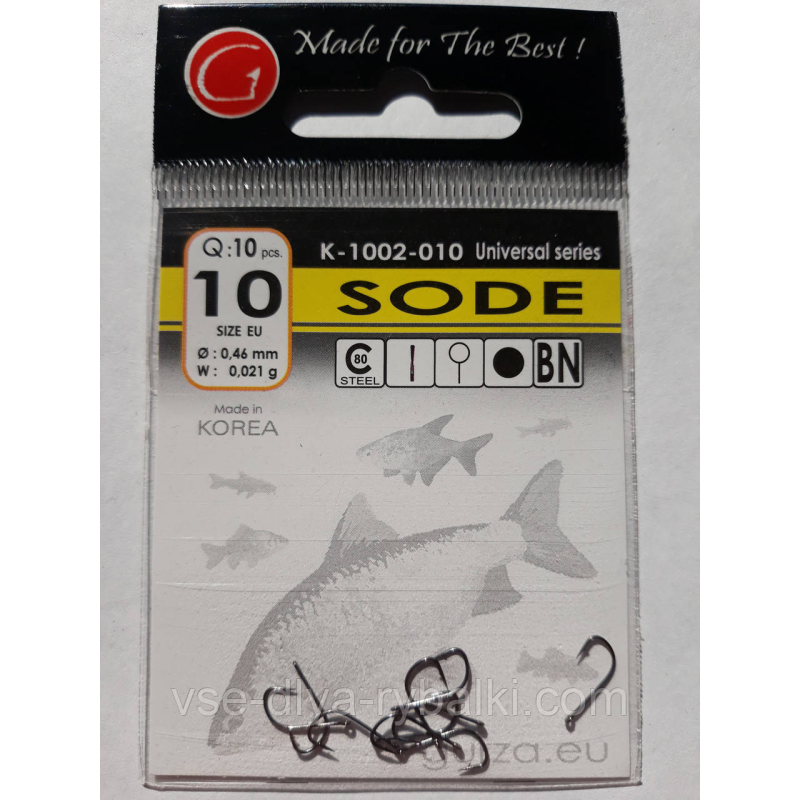 Гачки Gurza sode № 10