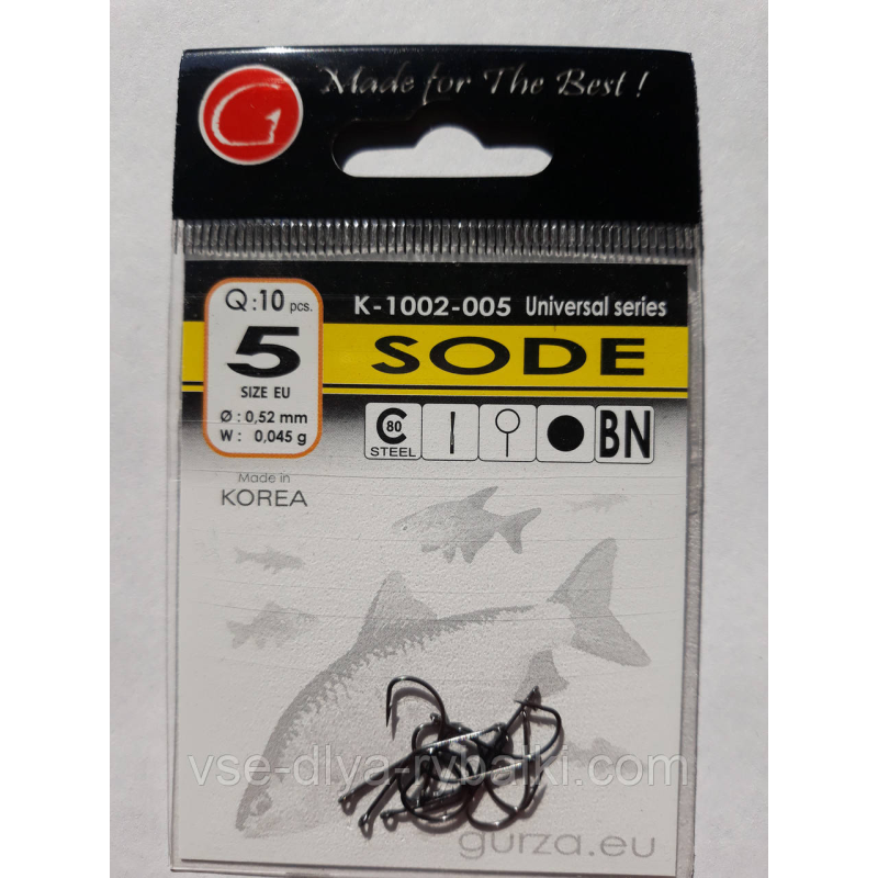 Гачки Gurza sode № 5