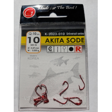 Гачки Gurza akita sode red № 10
