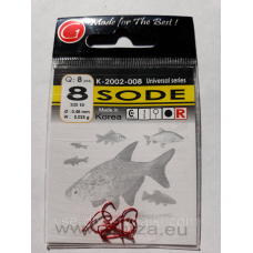 Гачки Gurza sode red № 8