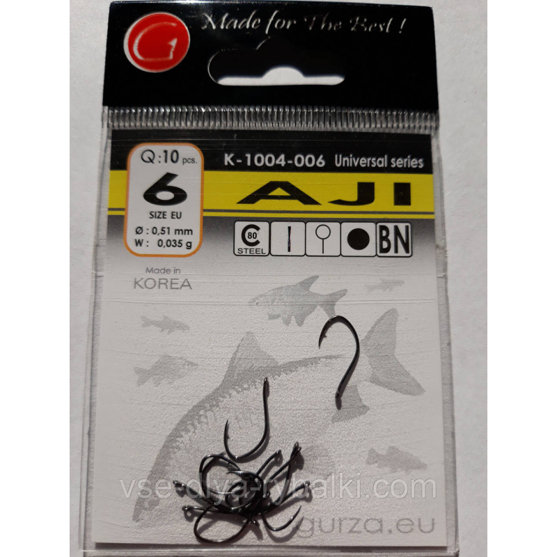 Гачки Gurza aji № 6