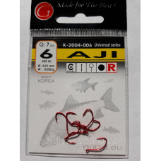 Гачки Gurza aji red № 6