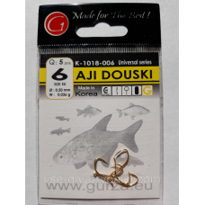 Гачки Gurza aji douski gold № 6