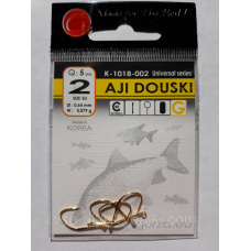 Гачки Gurza aji douski gold № 2