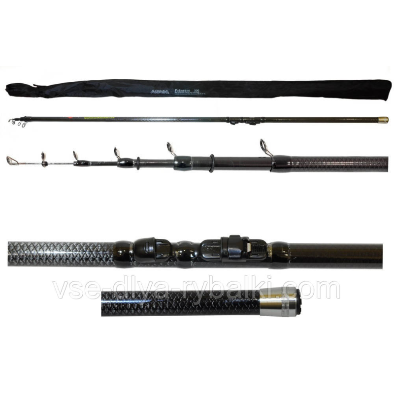 Вудлище Mikado Princess 6м з кільцями