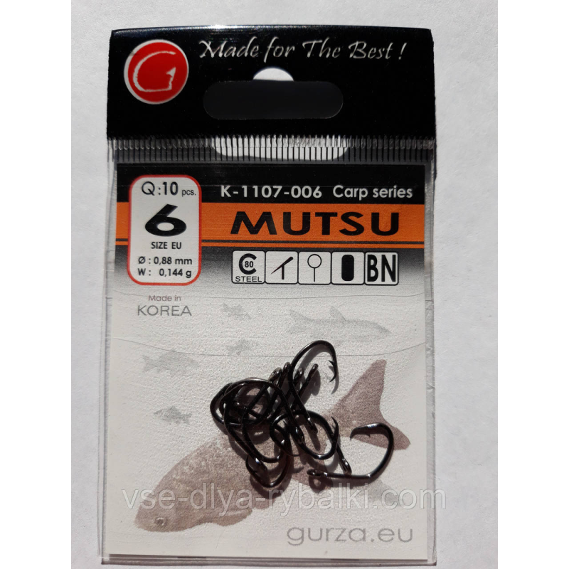 Гачки Gurza mutsu № 6