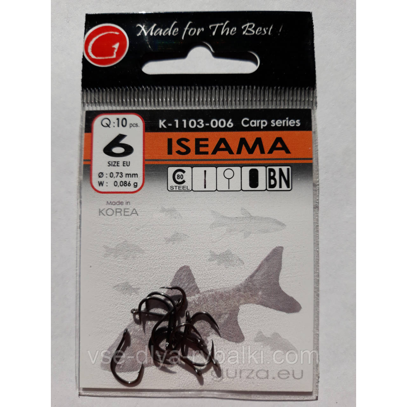 Гачки Gurza iseama № 6