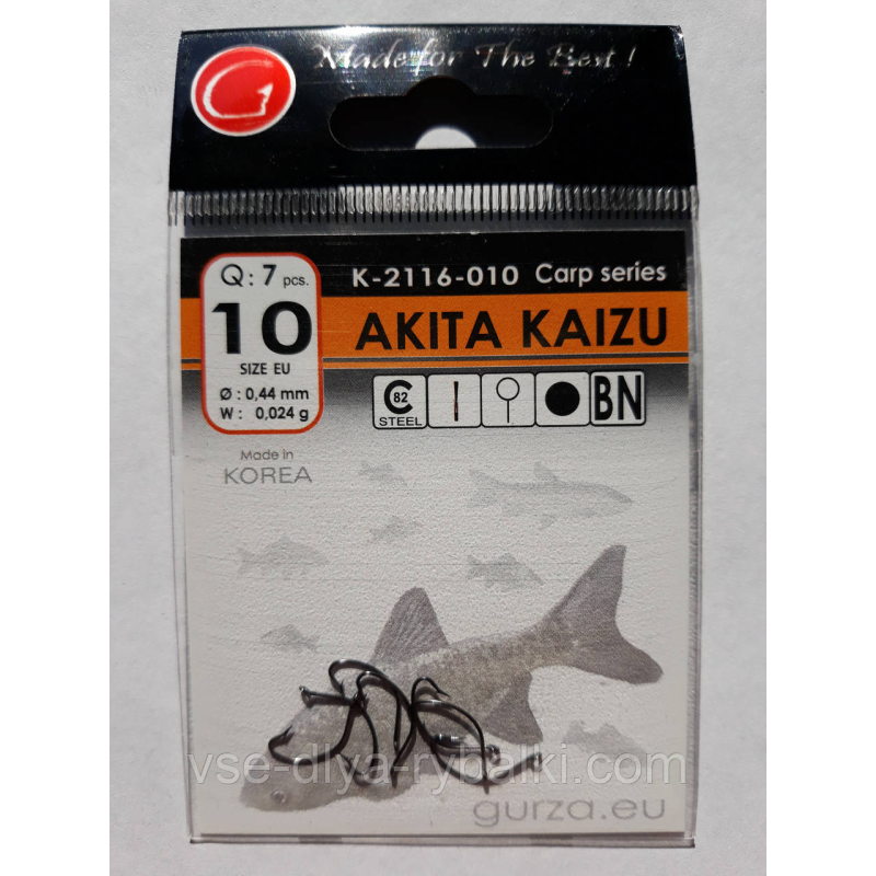 Гачки Gurza akita kaizu № 10