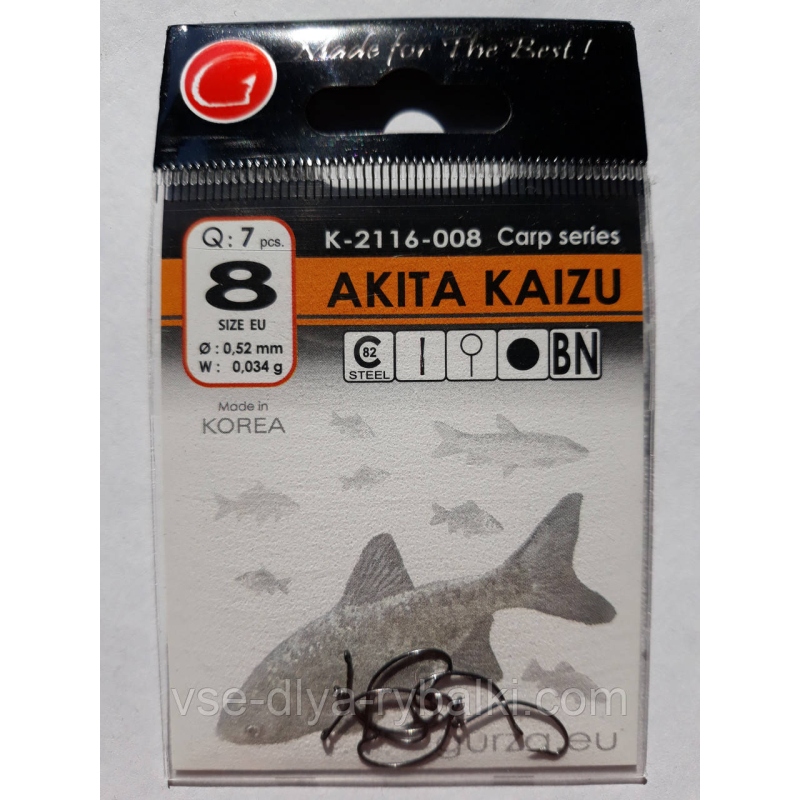 Гачки Gurza akita kaizu № 8