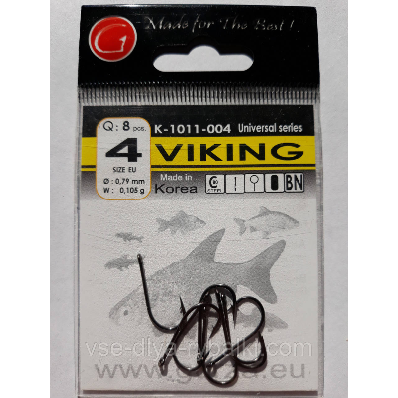 Гачки Gurza viking № 4