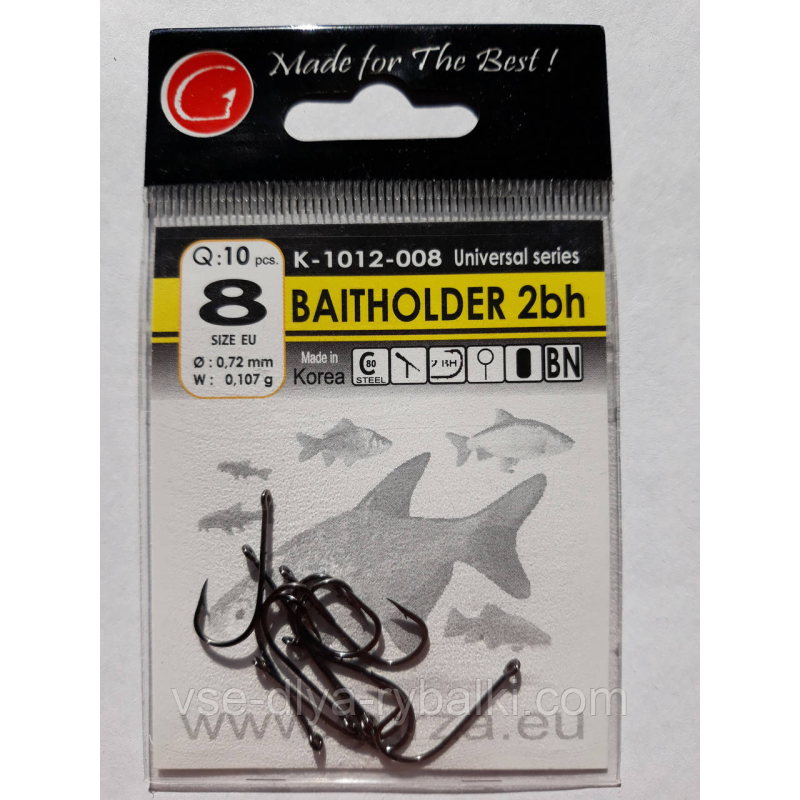 Гачки Gurza baitholder № 8