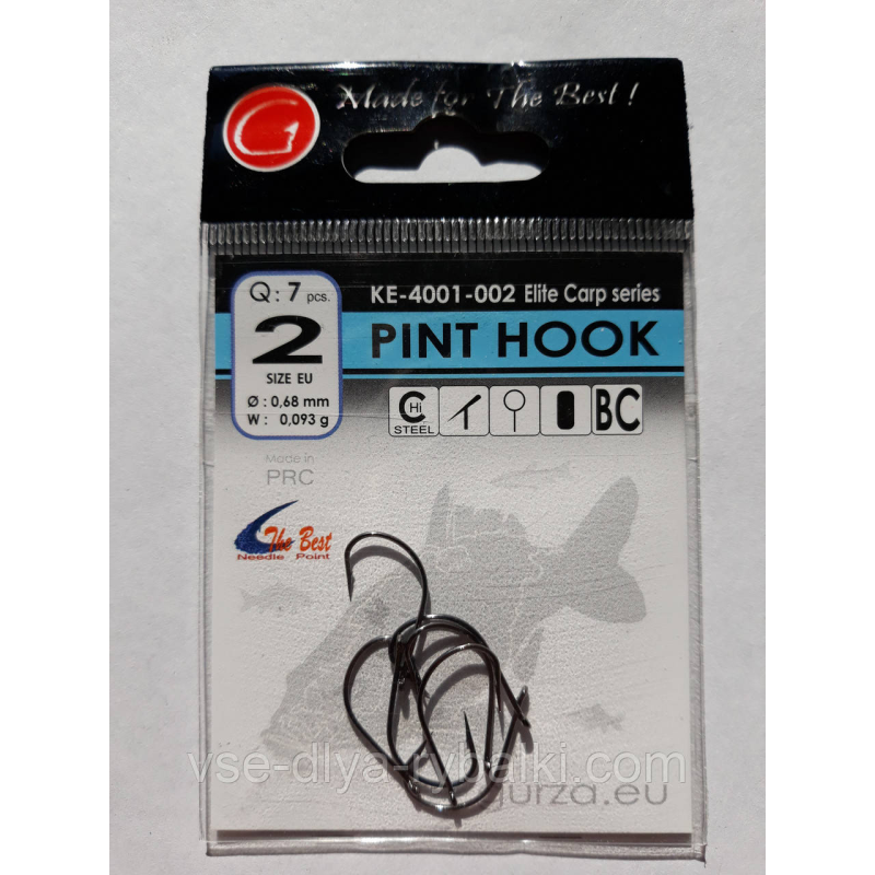 Гачки Gurza pint hook № 2