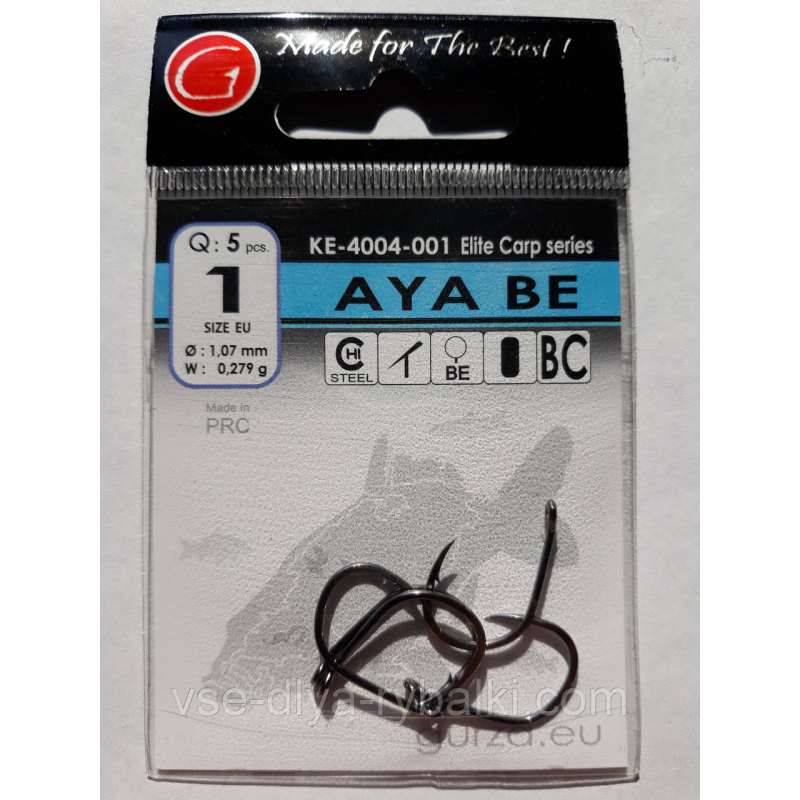 Крючки Gurza aya be № 1