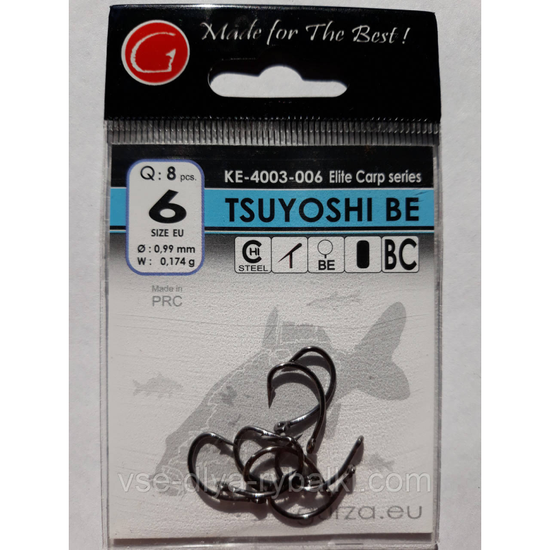 Гачки Gurza tsuyoshi be № 6