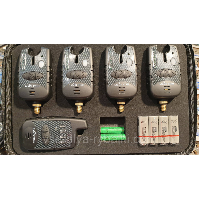 Набір сигналізаторів в кейсі з пейджером 4+1