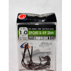 Гачки Gurza велике вухо sport s-59 № 1/0