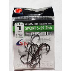 Гачки Gurza велике вухо sport s-59 № 1