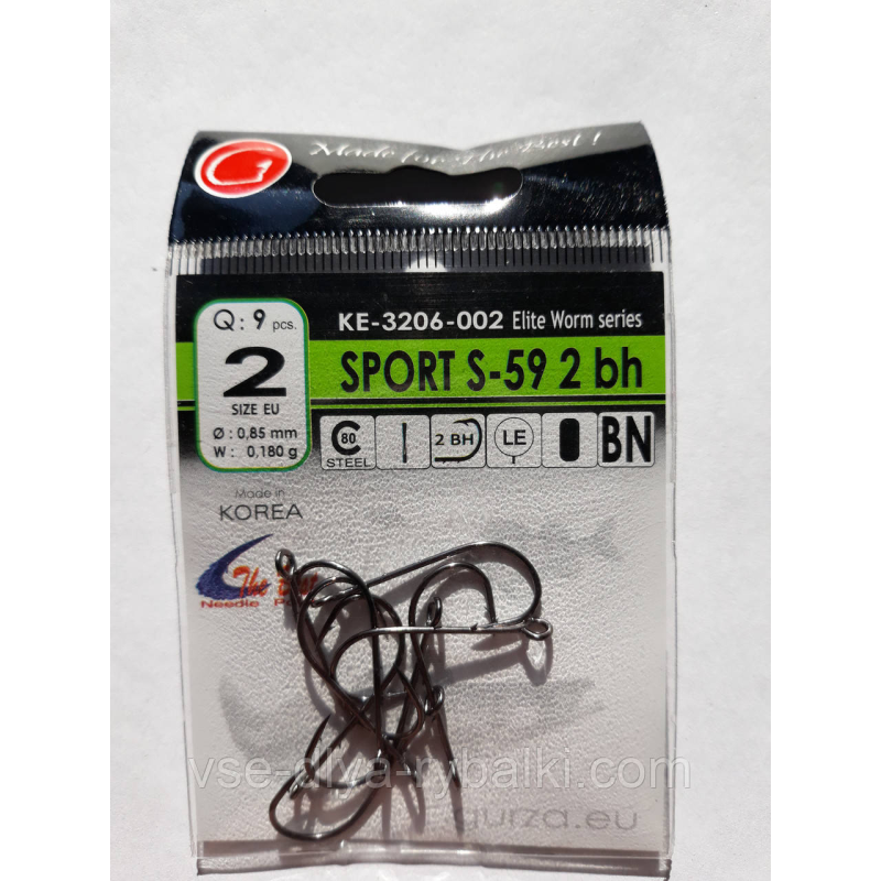 Гачки Gurza велике вухо sport s-59 № 2