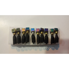 Блешня вольфрамова гвоздекубик тандем з кулькою 1г